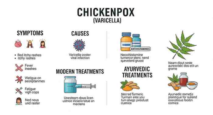 छोटी माता रोग (Varicella): कारण, लक्षण, आधुनिक व आयुर्वेदिक उपचार