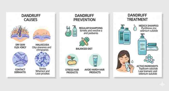 रूसी (Dandruff) से परेशान हैं? यहाँ जानें इसके कारण, बचाव के उपाय और घरेलू उपचार जो आपके बालों को रूसी-मुक्त और चमकदार बना सकते हैं