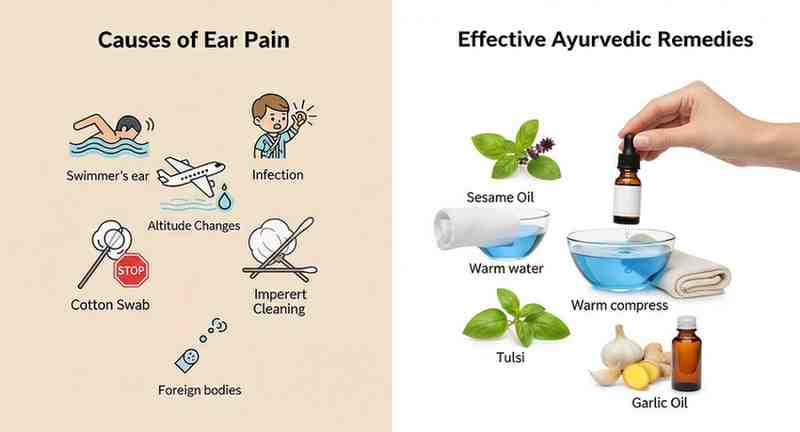 कान के दर्द के कारण और आयुर्वेदिक घरेलू इलाज | Ear Pain Treatment in Ayurveda