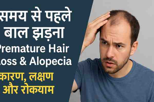 समय से पहले बालों का झड़ना (Premature Hair Loss)