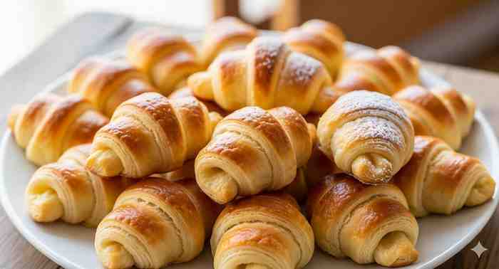 Mini Croissant Rolls Recipe – घर पर बने कुरकुरे और परतदार रोल