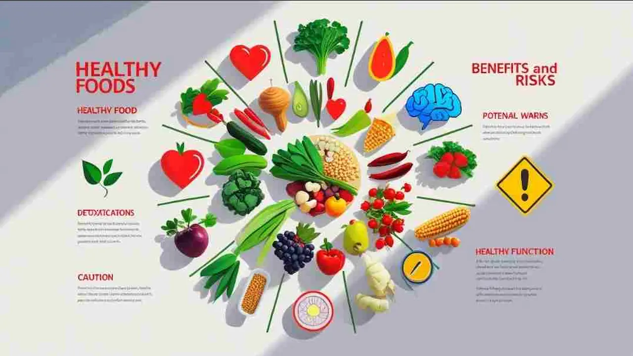 स्वास्थ्यवर्धक सुपरफूड्स से भरी संतुलित थाली