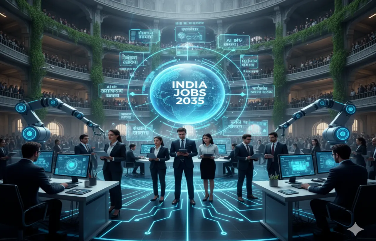 2035 Bharat Jobs Market – Rozgar aur Digital Skills 2035 भारत जॉब मार्केट: तकनीकी और डिजिटल कौशल के साथ भविष्य के रोजगार