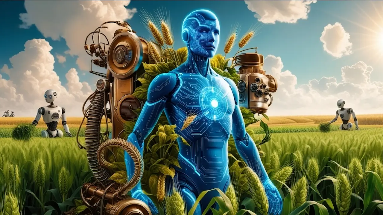 भारत में AI आधारित स्मार्ट खेती: ड्रोन, सेंसर और डेटा एनालिटिक्स के साथ आधुनिक कृषि तकनीक का उपयोग करते किसान