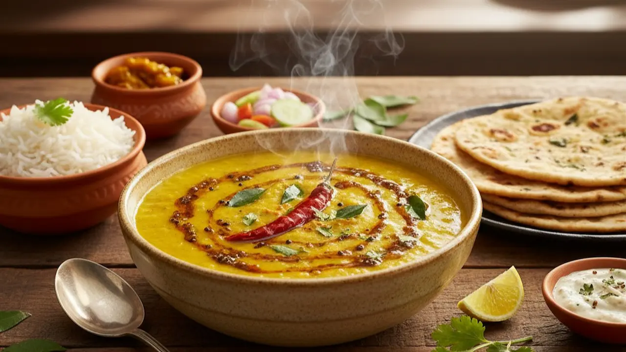 दाल करी रेसिपी – पीली मूंग दाल से बनी हेल्दी और स्वादिष्ट भारतीय करी